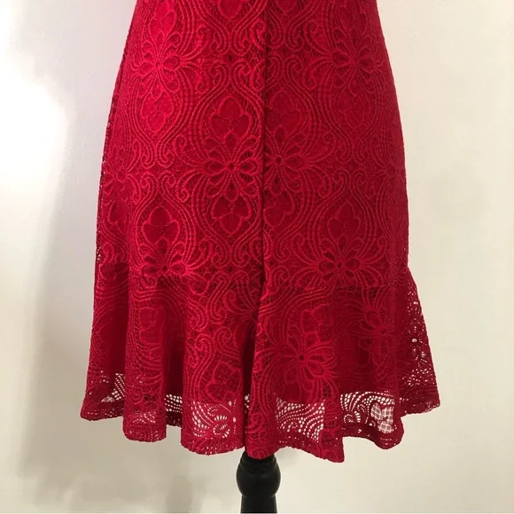 NWT! Speechless Red Dress Size Small - Picture 5 of 12